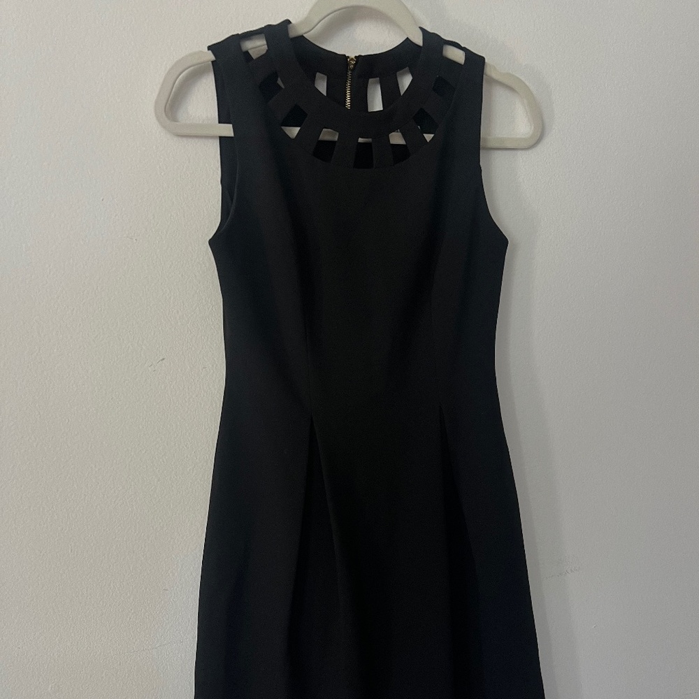 Little Black Dress Cutout Top